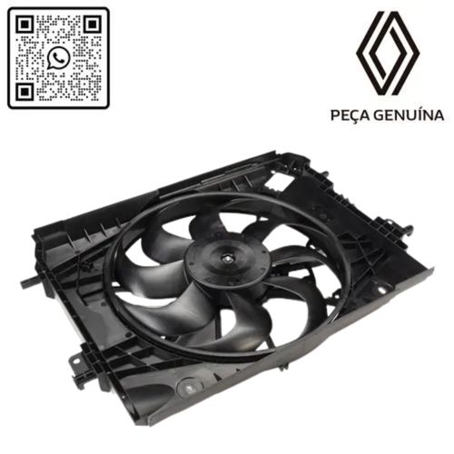 RN 17963R 214817963R ELETROVENTILADOR DO RADIADOR KANGOO II 1.6 16V H4M 3